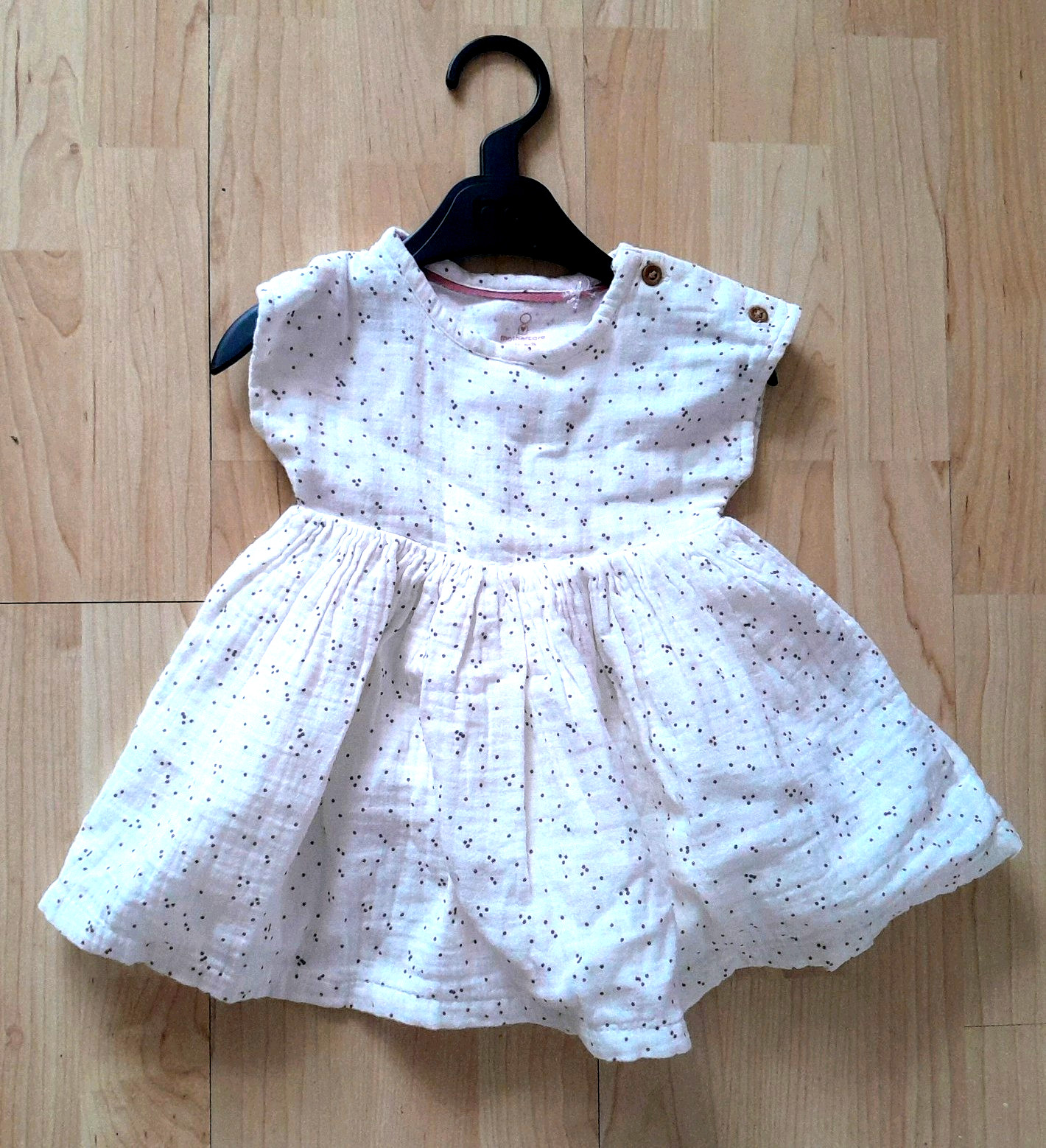 Bebé Niñas Cuidado Materno Vestido Algodón Edad 1 - 3 Meses NUEVO PRECIO DE VENTA SUGERIDO POR EL FABRICANTE 13,00 £ Forrado