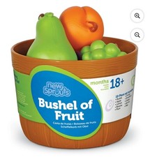 New Sprouts Bushel of Fruit - 10 Pieces, Ages 18 Months Toddler Learning Toy...