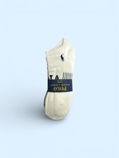 POLO RALPH LAUREN SPORT Ankle Socks 6 Pairs Colorful Free Shipping