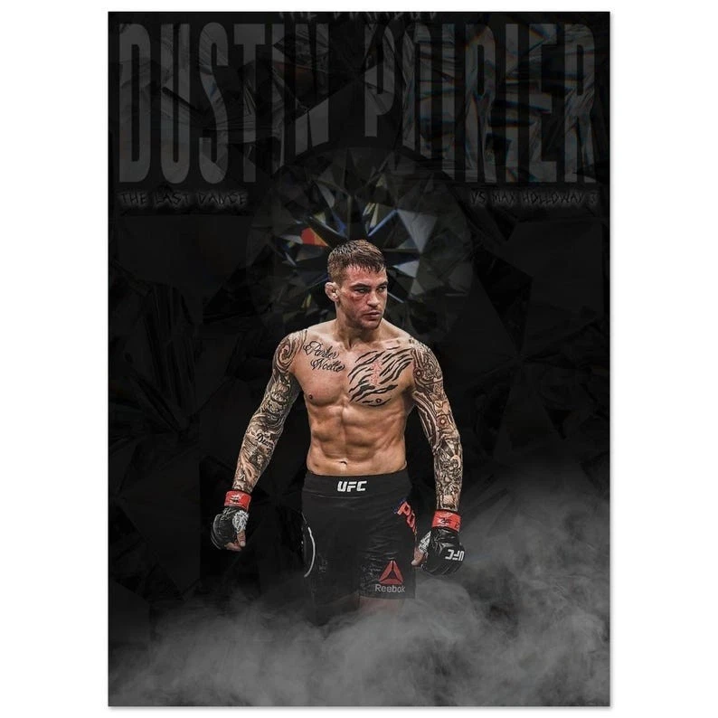 Dustin Poirier UFC Limited Premium Poster – The Last Dance vs. Max Holloway - Image 2 of 4