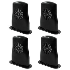 4 Pcs Acoustic Guitar Humidifier, Black Humidifier Instrument