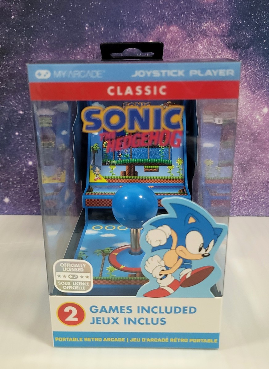 My Arcade Sonic The Hedgehog Joystick Player Sonic 2in1 Sega