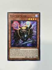 Yu-Gi-Oh! Reactor Slime EGS1-EN020 Egyptian God Deck Super Rare 1st Ed Aqua