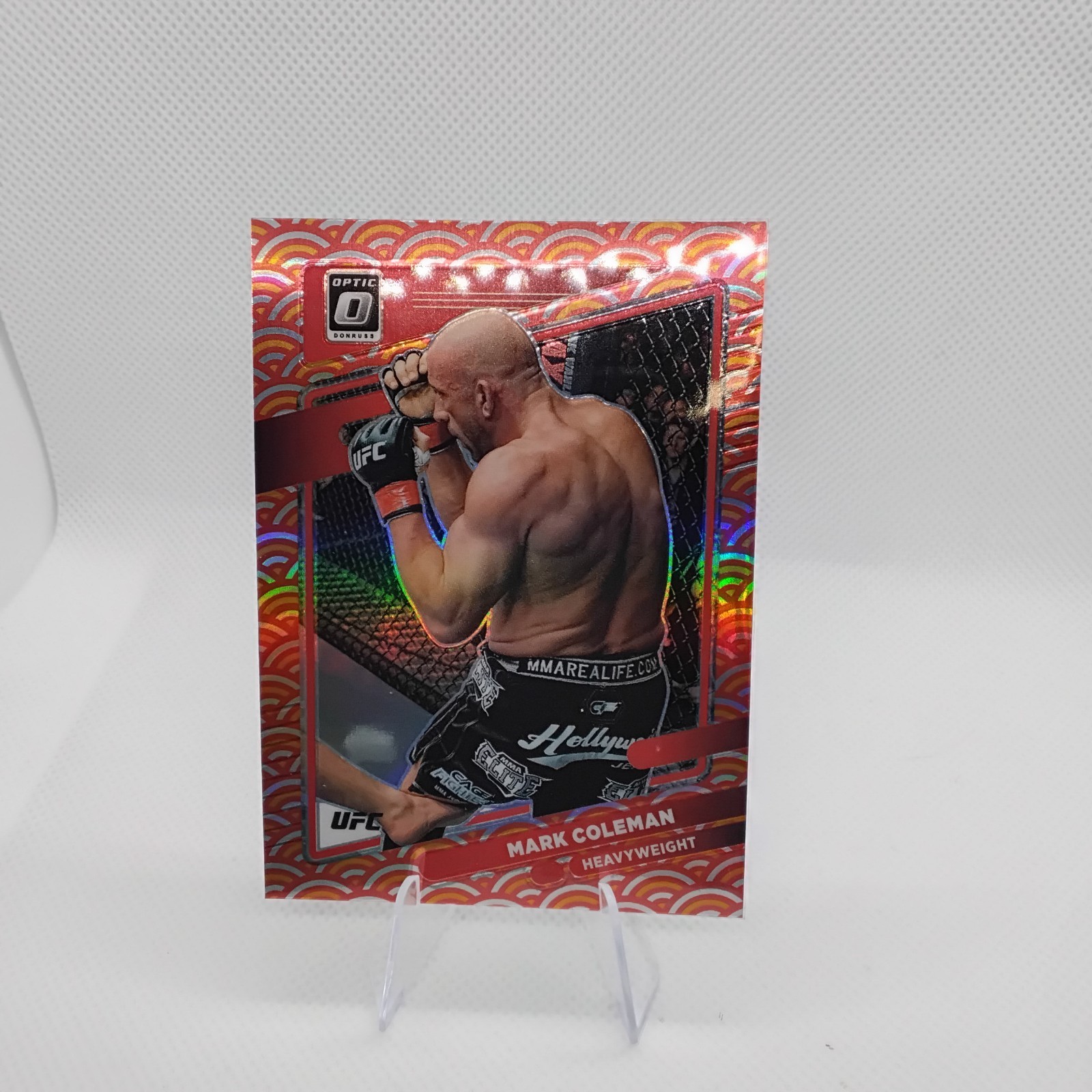 2022 Panini Donruss Optic UFC - Mark Coleman #97 Photon Prizm Case Hit