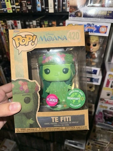 Funko Pop! Disney Moana Te Fiti Flocked #420 Earth Day 2022