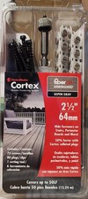 FastenMaster Cortex 2-1/2" Fiberon Decking Hidden Fastening 75 Screws Gray Plugs