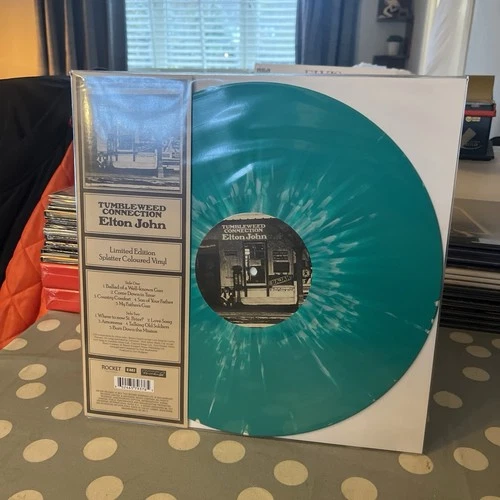 Elton John Tumbleweed Connection LP Album Vinyl LTD Edition Splatter NEW !!
