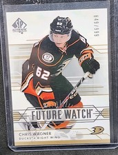  2014-15 SP Authentic #249 Chris Wagner RC /999