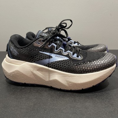 Brooks Caldera 6 Womens 7.5 Black Blue Hiking Running Shoes Sneakers
