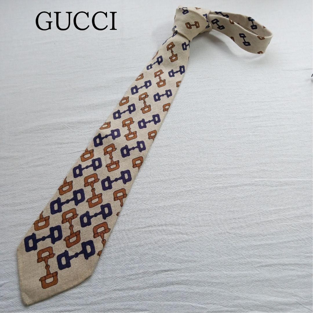 Gucci Necktie Tie 100% Silk Multicolor Geometric Pattern 3.4 inches From Japan thumbnail 21