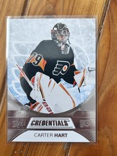 2021-22 Upper Deck Credentials #25 Carter Hart