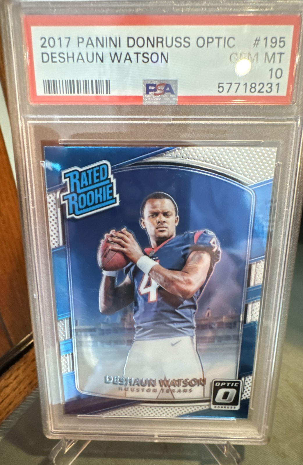 Deshaun Watson Panini Donruss Optic #195 Base