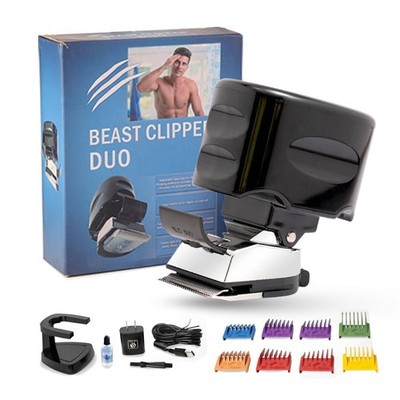 Beast Clipper Duo - Bart- & Haarpflegeset für Männer - kabellos,