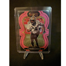 2025 Panini Select - Cameron Jordan - Suite Level Pink Glitter Prizm #342 / 15