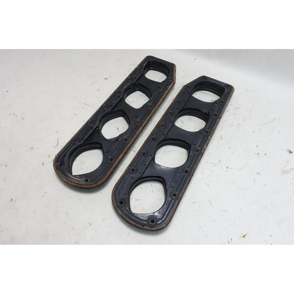 00-03 BMW E39 M5 Z8 S62 V8 Par de juntas de colector de admisión de fábrica izquierda derecha OEM Foto 2 de 4