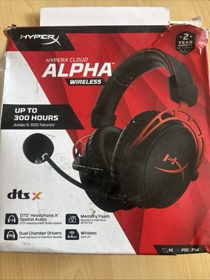 HyperX Cloud Alpha Wireless DTS Headphone - Black