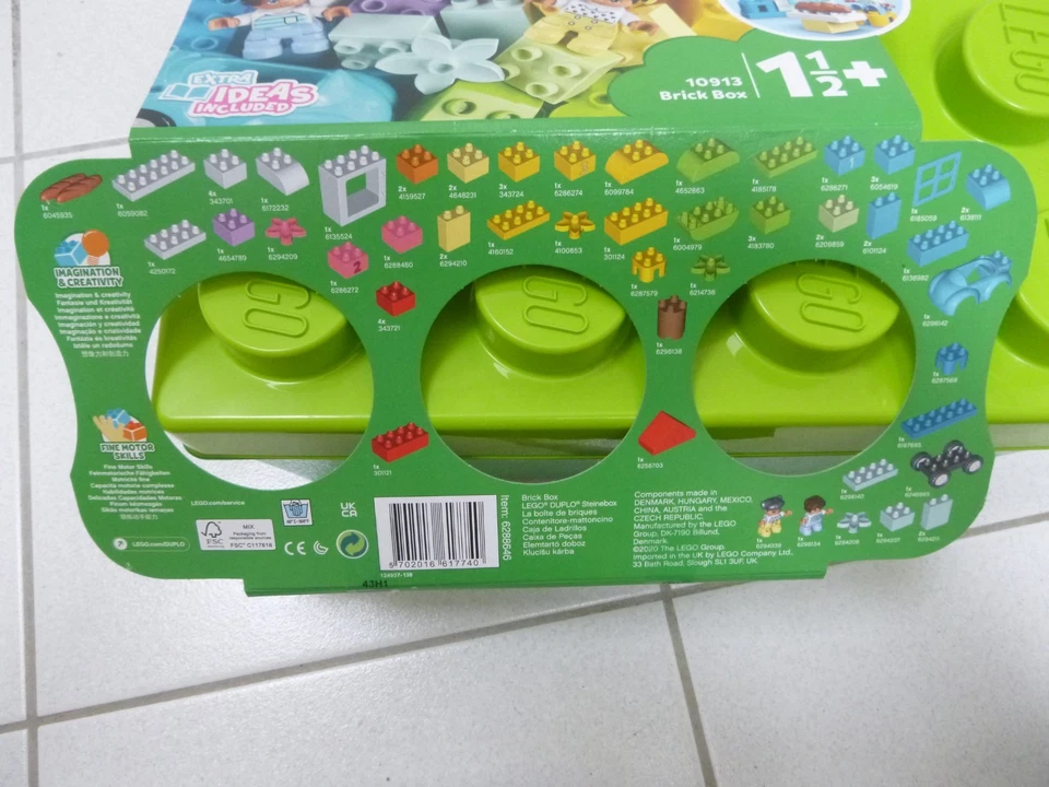 LEGO® Duplo - Set 10913 – Steine – Baukasten mit Anleitung in Aufbewahrungsbox - Bild 3 von 4