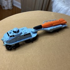 Vintage 1962 Marx Toys Operation Moon Base Truck And Rocket Trailer Vehicle