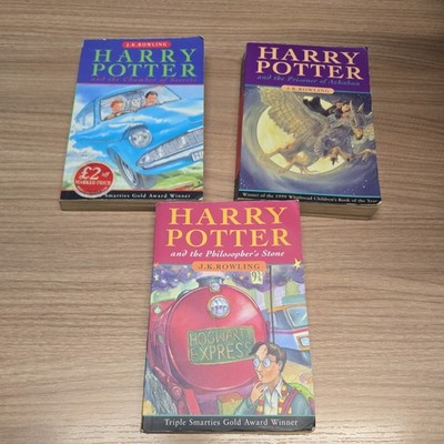 Harry Potter 1st Edition Paperback Bundle Philosophers Stone J. K. Rowling.