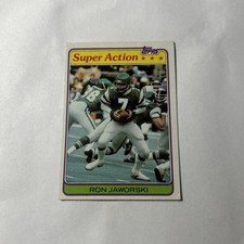 1981 Topps - Ron Jaworski #408