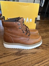 *WOLVERINE* Mens Moc-Toe 6 Work Boot- SOFT TO...