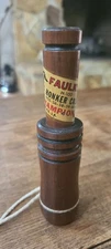 Vintage Faulks H-100 World Champion Honker Call Lake Charles LA Wooden