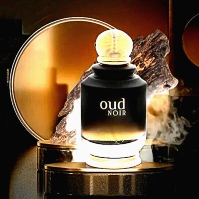 Oud Noir by Khadlaj Perfumes Eau De Parfum - 100ml (3.4 fl oz) | - Unisex