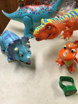 DINOSAUR TRAIN BIG SIZE ELECTRONIC INTERACTIVE DINOSAURS + RARE GREEN WATCH | eBay