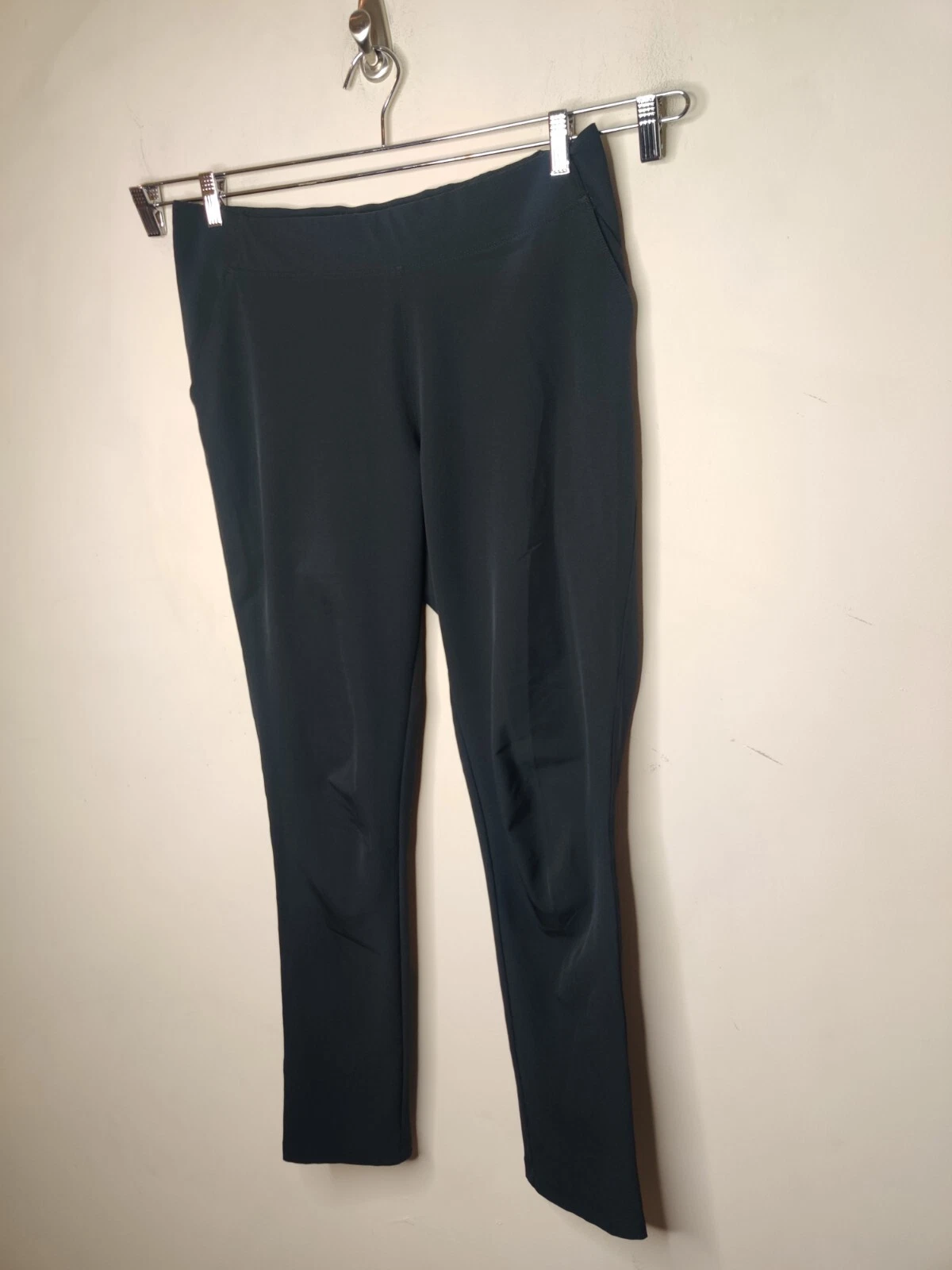 lole pull on athletic slim leg stretch elastic waist pants