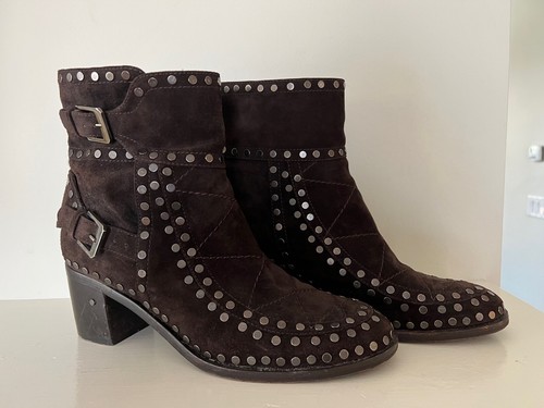 Laurence Dacade Gatsby Studded Suede 