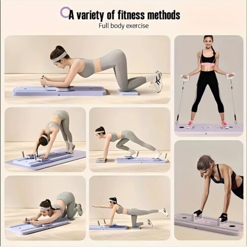 Multifunctional Abdominal Board Pilates Reformer Set Elbow Support Gym AU STOCK - Picture 3 of 14