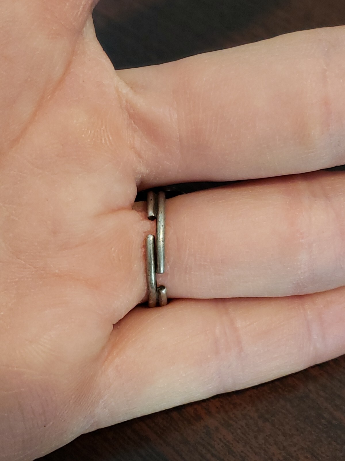 Sterling Silver Filigree Pattern Adjustable Ring … - image 4