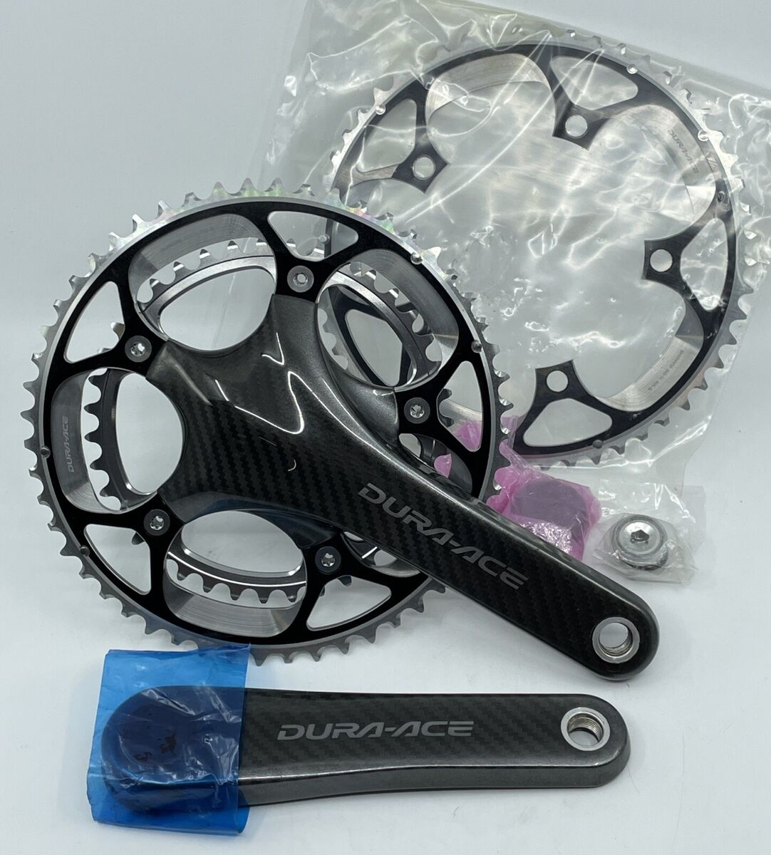 RARE Shimano Dura-Ace CARBON FIBER FC-7800-C 2x10-speed 52 RARE Shimano Dura-Ace CARBON FIBER FC-7800-C 2x10-speed 52
