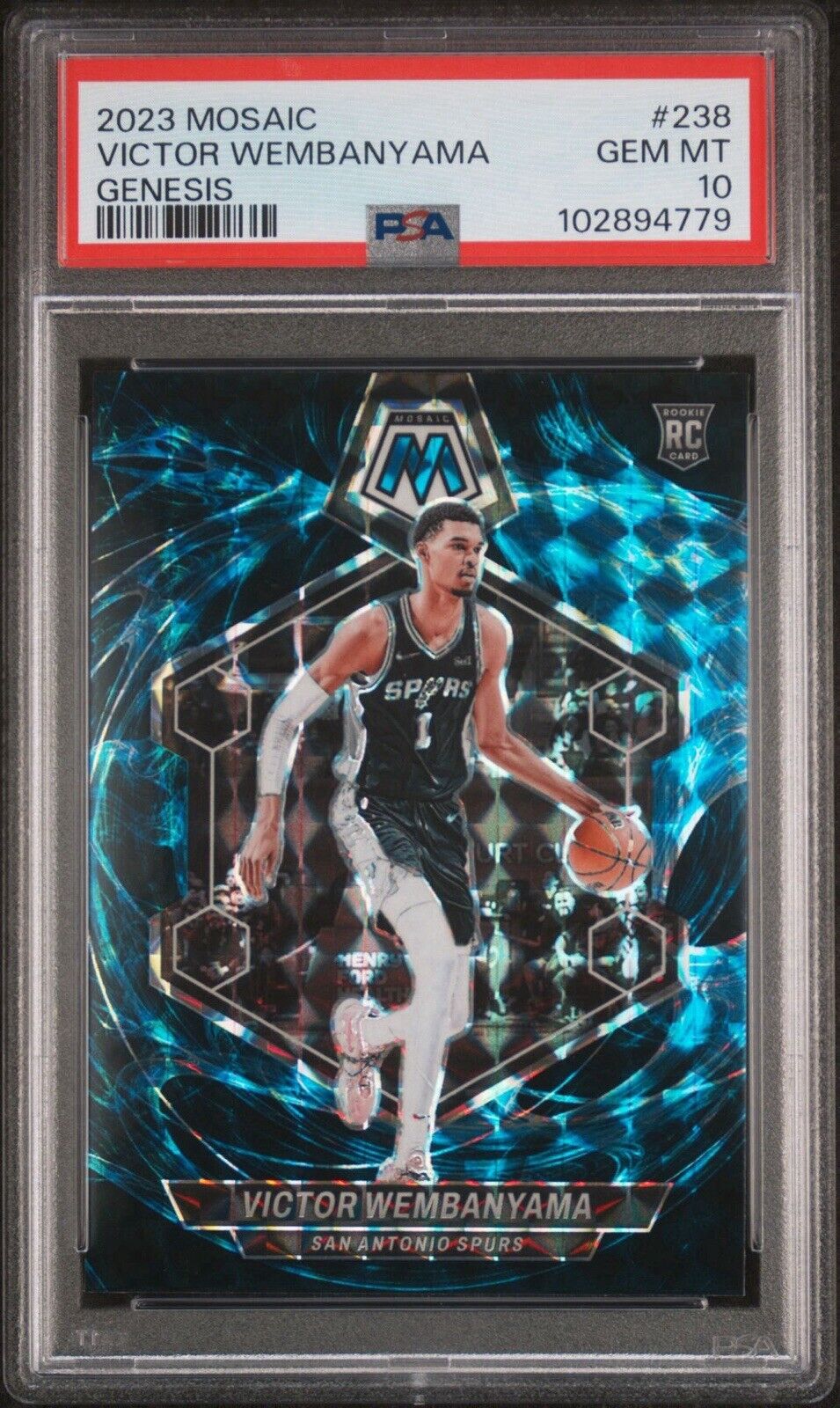 Victor Wembanyama 2023 Mosaic #238 Genesis /(SSP) Price Victor Wembanyama 2023 Mosaic #238 Genesis /(SSP) Price