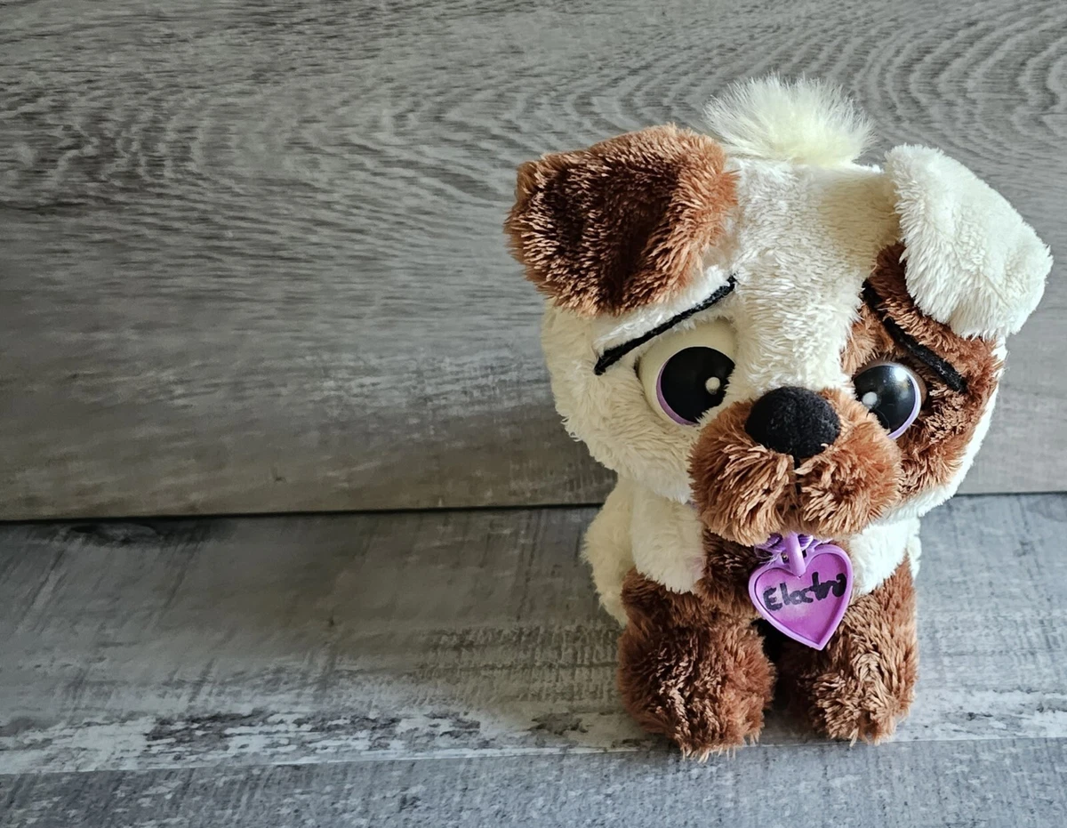 Just Born Rescue Pets Brown Puppy Dog Interactive Plush Stuffed Animal Toy 6