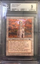 Urza’s Tower forest - BGS 9.0 MINT - Antiquities - MTG - Legacy Vintage QUAD+