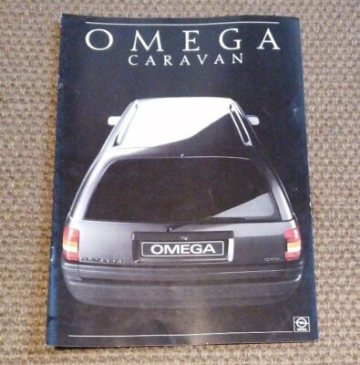 Car brochure Opel Omega Caravan 