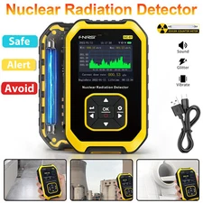 Portable Nuclear Radiation Detector GM Geiger Counter Tube β γ X-Ray Dosimeter