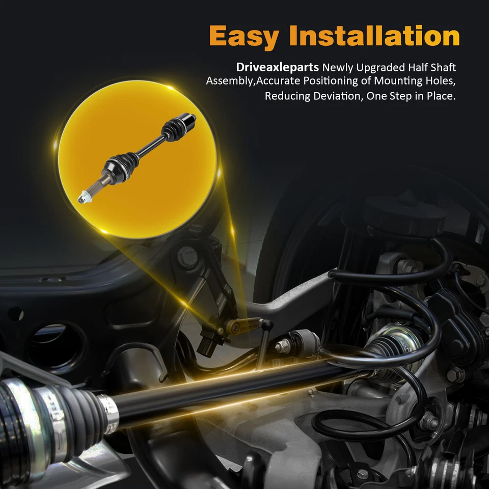 2x Conjunto de junta de eje trasero CV para Polaris Sportsman 450 570 ETX SP 570 2015-17 Foto 4 de 4