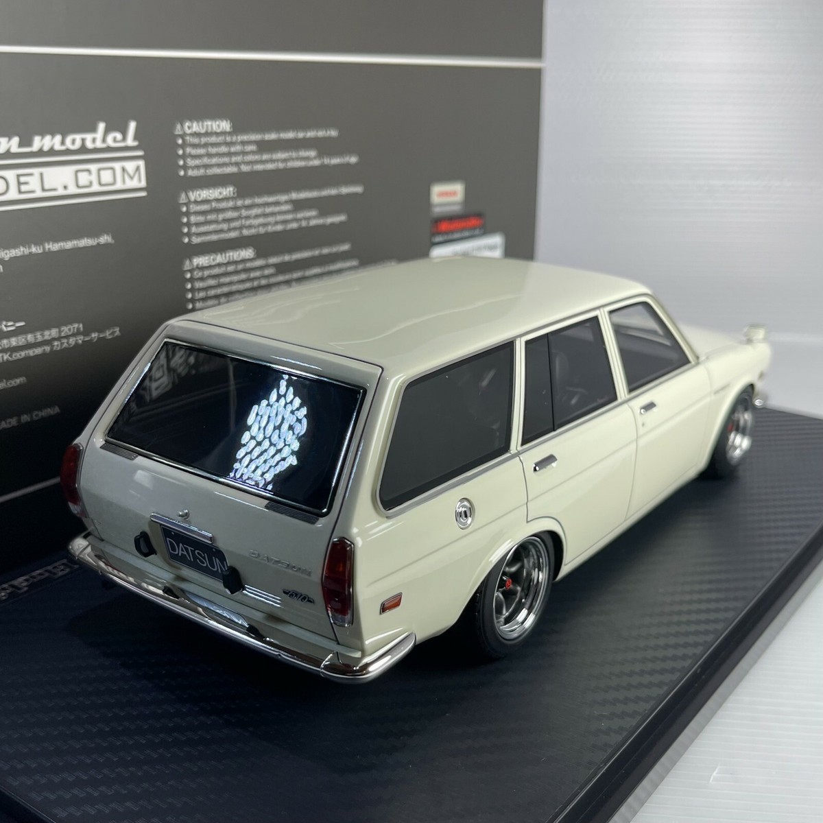 ミニカー 1/18 Ignition Datsun Bluebird 510 Wagon 1/18 Ignition Model Datsun Bluebird 510 Wagon White w/ Box