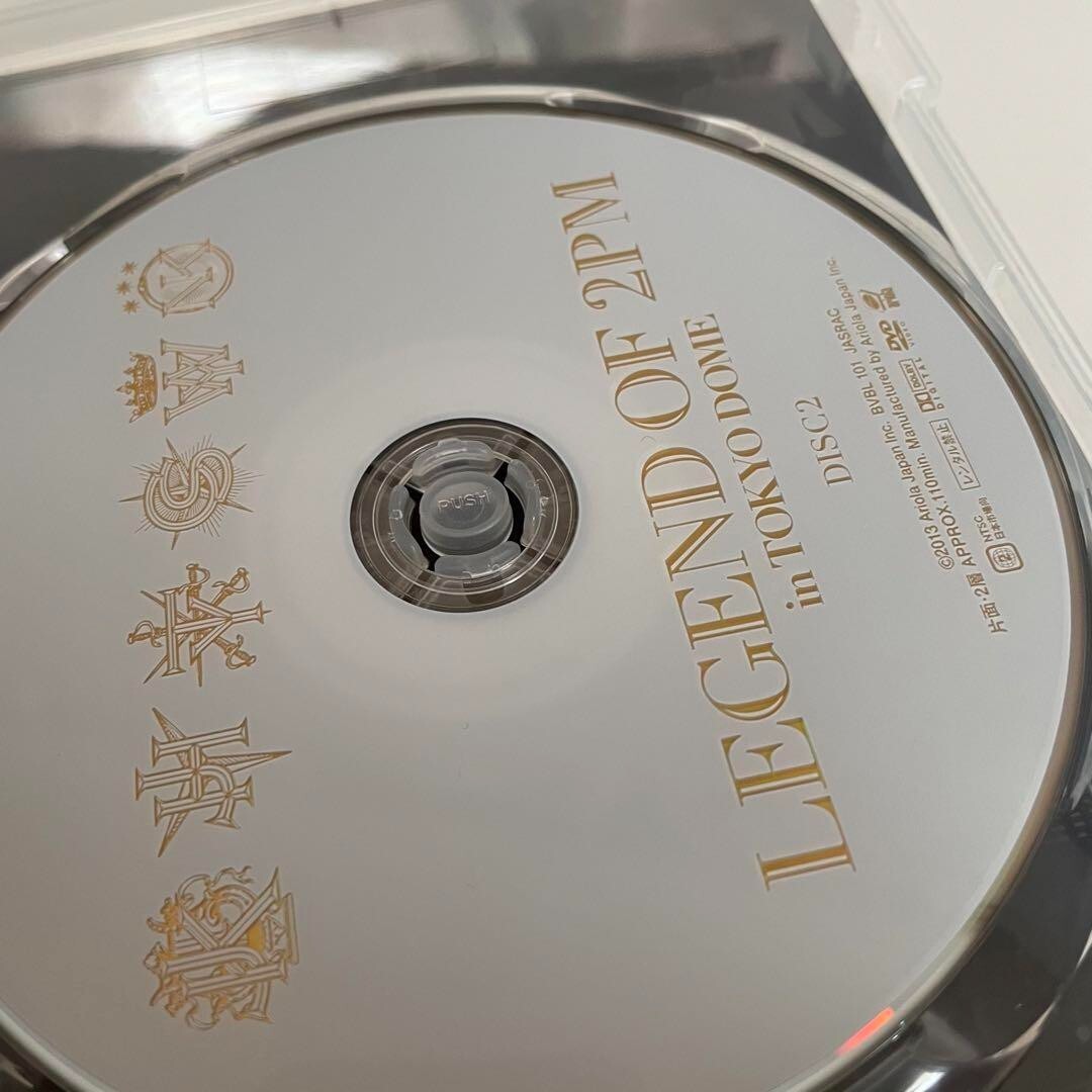 2PM　LIVE　Blu-ray 2PM LEGEND OF 2PM in TOKYO DOME Blu-ray BVXL-38 from Japan