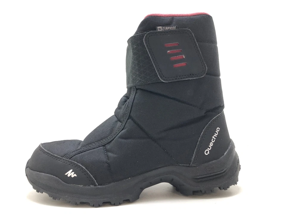 Quechua Damen Stiefel Trekkingschuh Boots Schwarz Gr. 37 (UK 4)