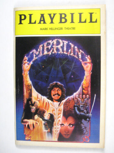 Merlin Preview Playbill December 1982 Hellinger Theatre Nathan Lane Doug Henning - Picture 2 of 12
