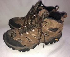 MERRELL MENS MOAB 2 MID WATERPROOF SHOE EARTH BROWN J06051 SIZE 7