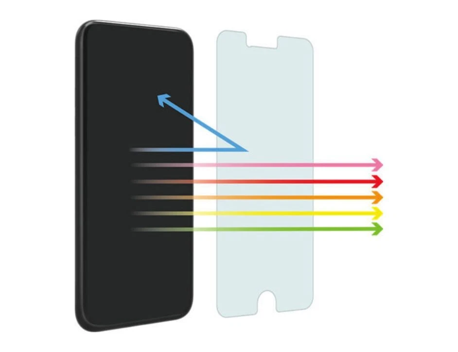 Capa transparente Verizon e protetor de luz azul iPhone 7/8 - Imagem 3 de 3