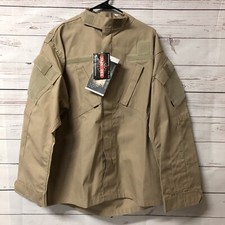 Tru-Spec Tactical Response Uniform Shirt Khaki Mens Large New Fast Shipping