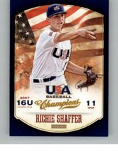 2013 Panini USA Baseball Champions Richie Shaffer 57