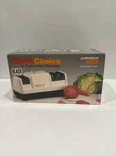 Chef's Choice Diamond Hone Knife Sharpener Heady Duty Model 100 Trizor Edge