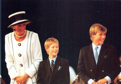 ~~~ ORGINAL~~~ POSTKARTE ~~~ Lady Diana Prinzessin von Wales