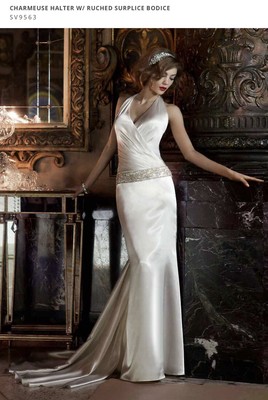 David's Bridal Wedding Dress Galina 